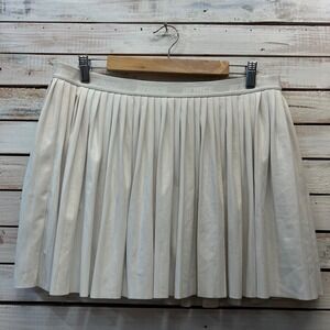 Prince White Pleated Tennis Skort Pickleball Athletic Size L